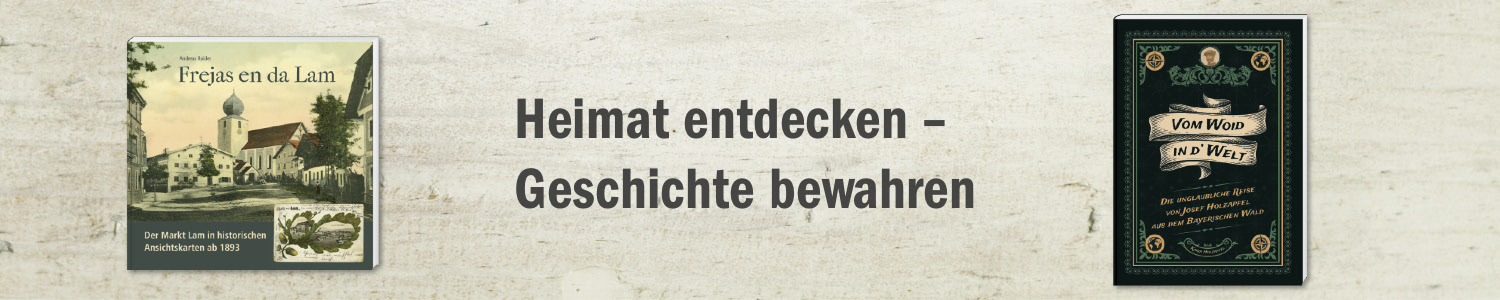 Banner-Picture for 'Regionalgeschichte' redirecting to '/Heimat/Buecher?category=regionalgeschichte'.