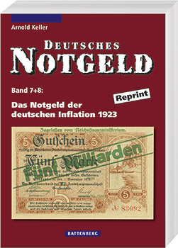 Das Notgeld der deutschen Inflation 1923 – - Cover