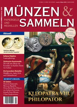 Münzen & Sammeln Ausgabe 02/2025 - Cover