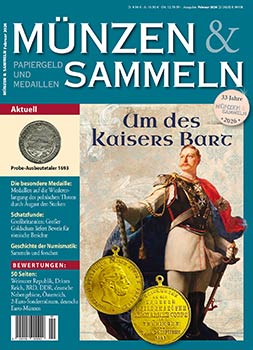 Münzen & Sammeln Ausgabe 02/2026 - Cover