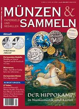 Münzen & Sammeln Ausgabe 03/2026 - Cover