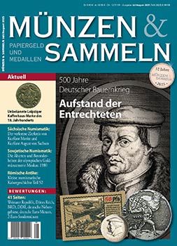 Münzen & Sammeln Ausgabe 07+08/2025 - Cover