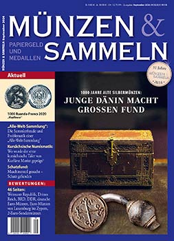 Münzen & Sammeln Ausgabe 09/2024 - Cover