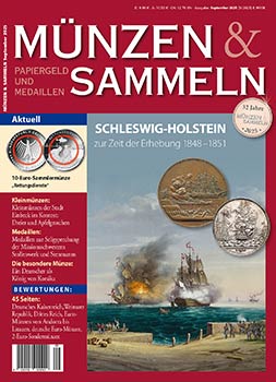 Münzen & Sammeln Ausgabe 09/2025 - Cover