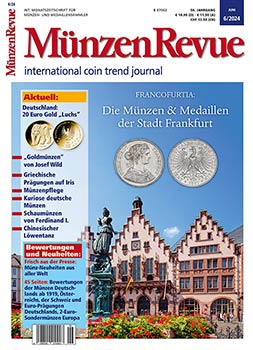 MünzenRevue Ausgabe 06/2024 - Cover